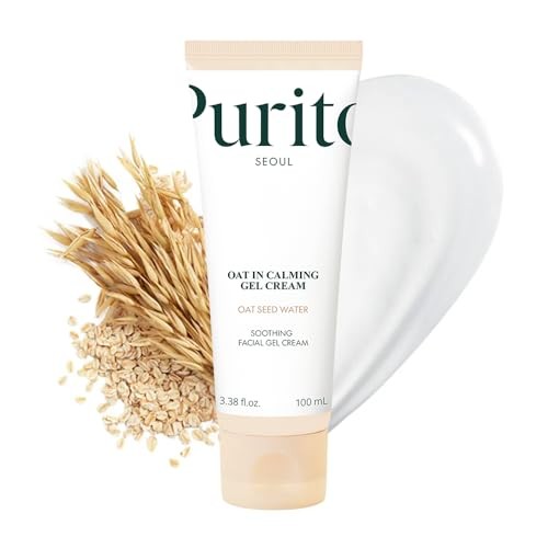 PURITO OatIn Calming Gel Cream cremagel rinfrescante e tonificante con acqua di semi di avena nutriente 100ml