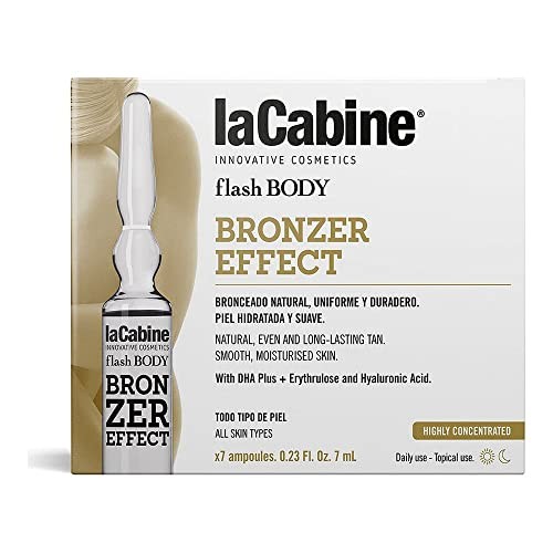 La Cabine AMPOLLAS CORPORALES bronzer effect 7 x 7ml unisex 7ml