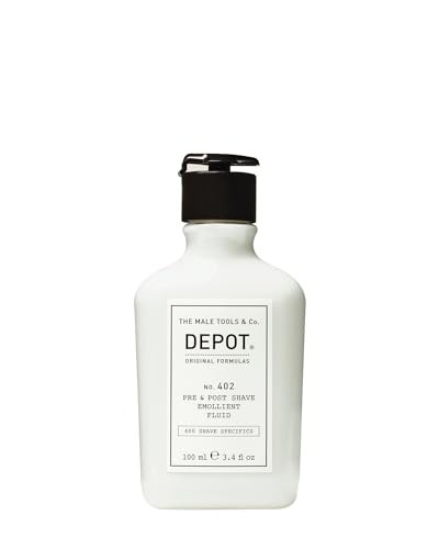 Depot 400 Shave Specifics No 402 Essential Oils Soothing Pre Post Shaving Fluid 100ml donna