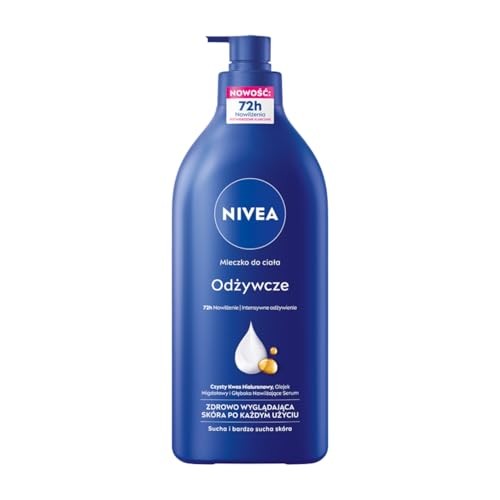 NIVEA Moisturizing Power Serum latte corpo nutriente con pompetta 625ml