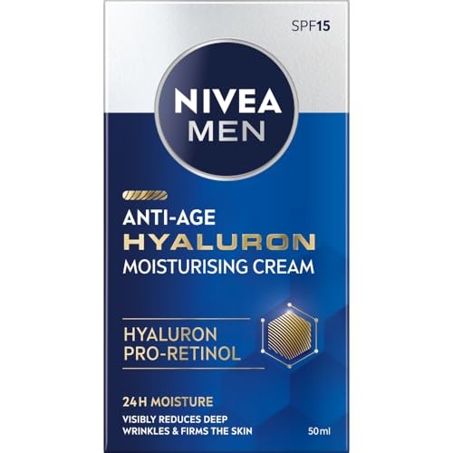 Nivea Men Hyaluron AntiAge SPF15 Day Cream Uomo 50ml