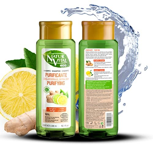 Naturvital Eco Purificante Jengibre y Limn Champ 300ml Unisex