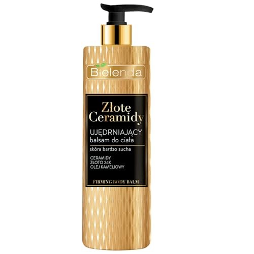 BIELENDA Balsamo corpo rassodante alle Ceramidi dorate 400ml