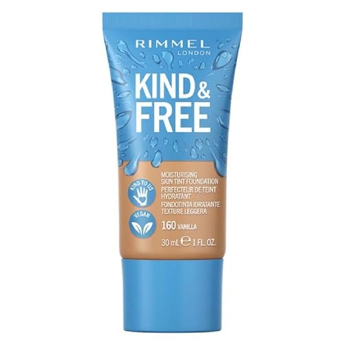 Rimmel London KIND and FREE skin tint foundation 160vanilla unisex