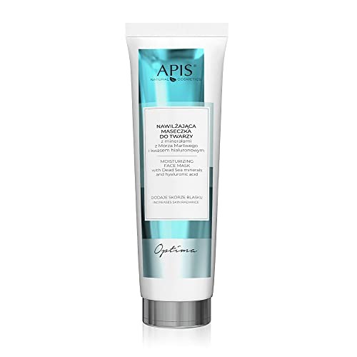 APIS Optima Moisturizing Face Mask maschera viso idratante con minerali del Mar Morto e acido ialuronico 100ml