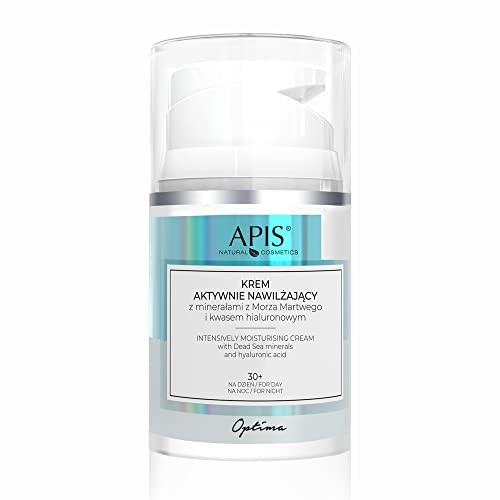 APIS Crema idratante attiva con minerali del Mar Morto e acido ialuronico 30 50ml