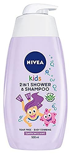 NIVEA Kids Gel doccia corpo 2in1 al profumo di gelatine di frutta 500ml