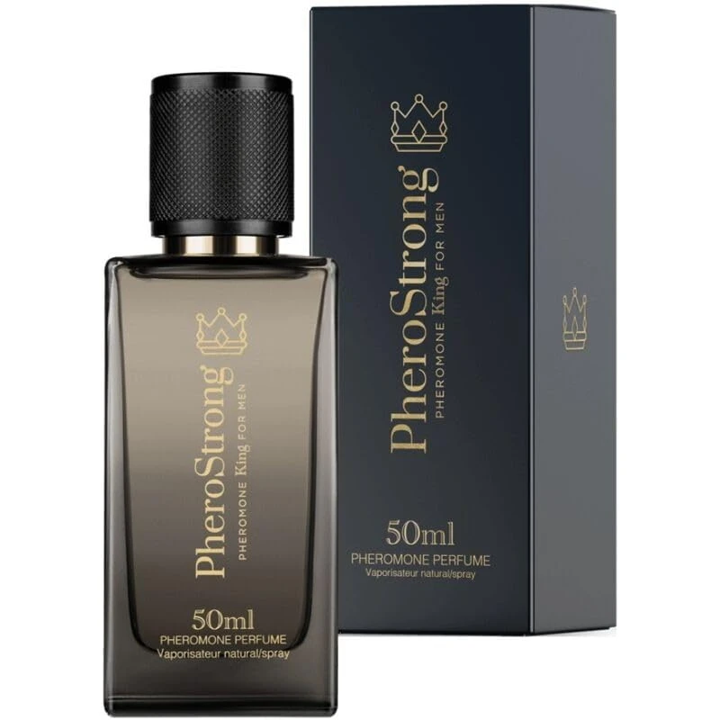 PHEROSTRONG King Pheromone Perfume For Men profumo ai feromoni da uomo spray 50ml