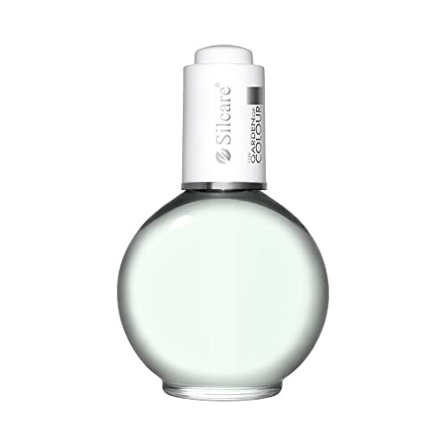 SILCARE Il Giardino del Colore Olio rigenerante per cuticole e unghie Olio trasparente per unghie alla mandorla 75ml