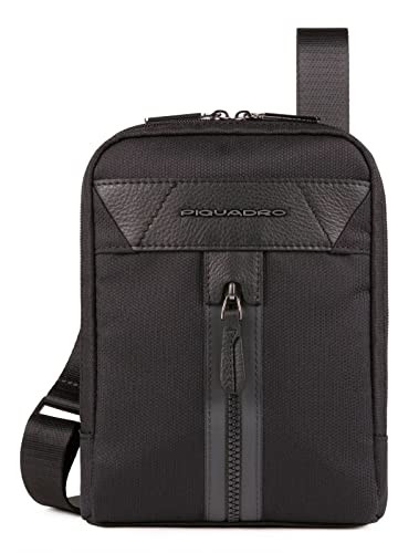 Piquadro Trakai Shoulder Bag Crossbody Bag Black 23 x 17 x 5 cm donna