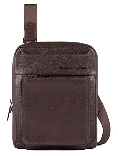Piquadro Tallin Crossbody Bag Brown CA3084W108 23 X 18 X 5 cm uomo