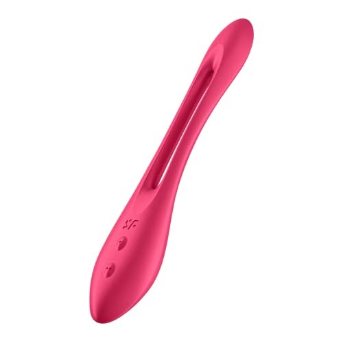Satisfyer elastic joy vibrador rojo 1un unisex