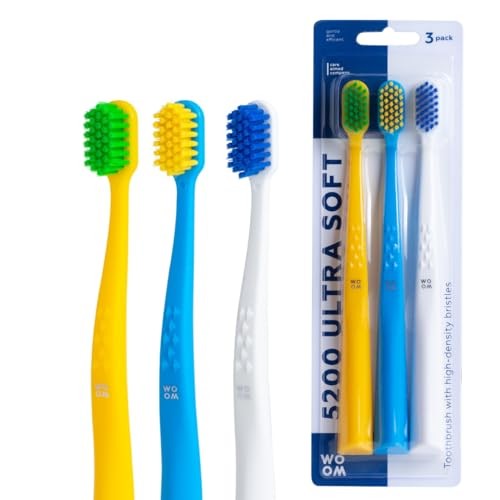 WOOM 5200 Spazzolino da denti ultra morbido 3 pz