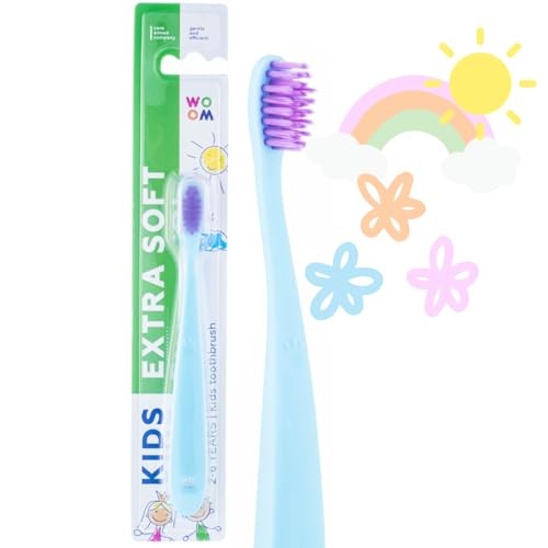 WOOM Toothbrush Kids Extra Soft 26 Anni Spazzolino molto delicato per bambini