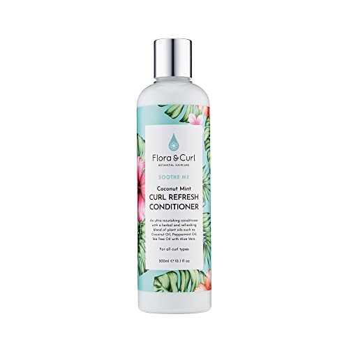 Flora And Curl SOOTHE ME coconut mint curls refresher conditioner 300 ml Donna