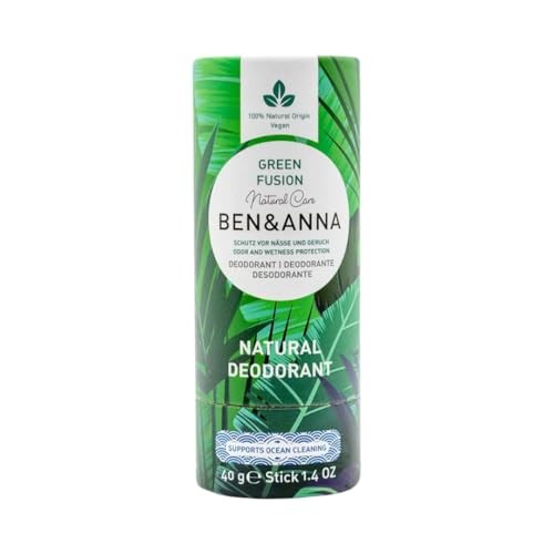 BEN ANNA Natural Deodorant deodorante stick a base di soda naturale Green Fusion 40g