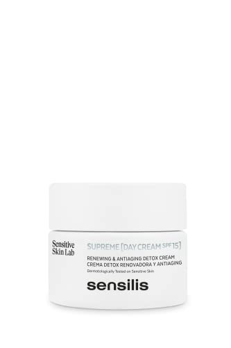 Sensilis SUPREME crema de da SPF15 detox renovadora y antiaging 50ml donna 50ml