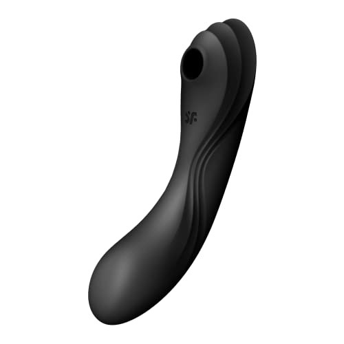 Satisfyer curvy trinity 3 vibrador de aire negro negro 1un donna