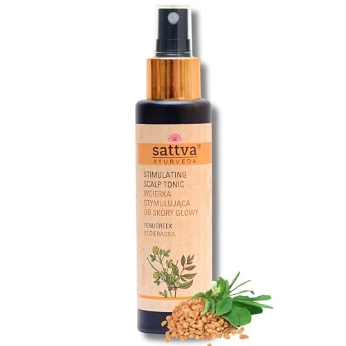 SATTVA Stimifying Scalp Lozione tonica stimolante per cuoio capelluto al Fieno Greco 100ml