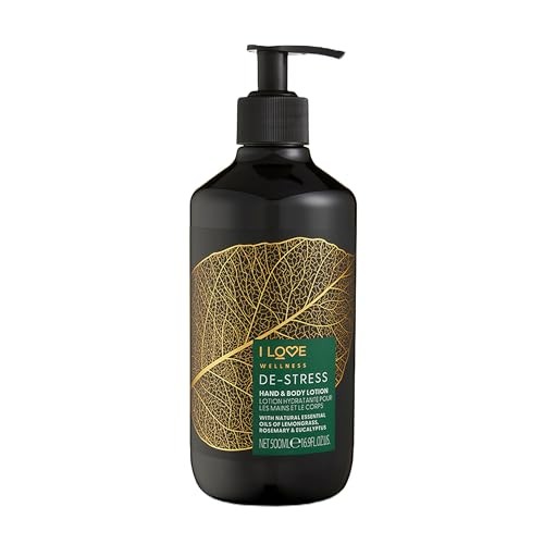 I love Wellness Lozione Mani e Corpo Destress Lozione lenitiva per mani e corpo 500ml Donna