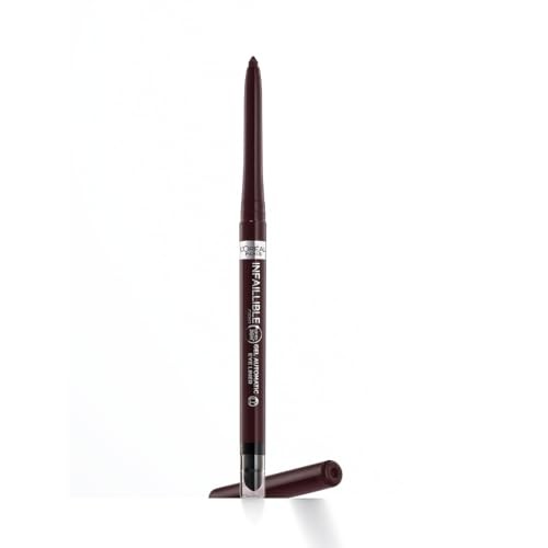 L Oral Infallible Grip 36H Gel Eyeliner automatico Gel a lunga durata Eye Liner 12 g 004 Denim marrone Donna