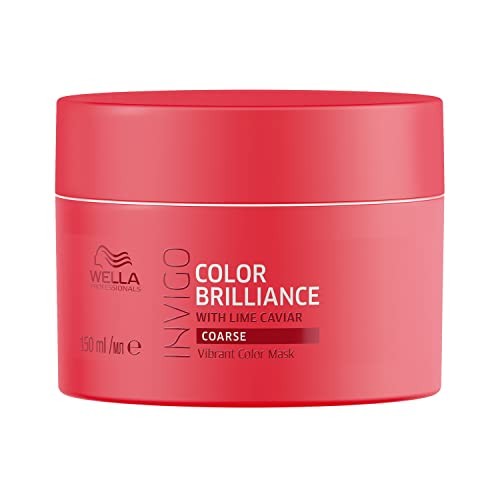 Wella Professionals Invigo Color Brilliance Lime Caviar Hair Treatment Cream Mask For Colour Protection 150ml donna
