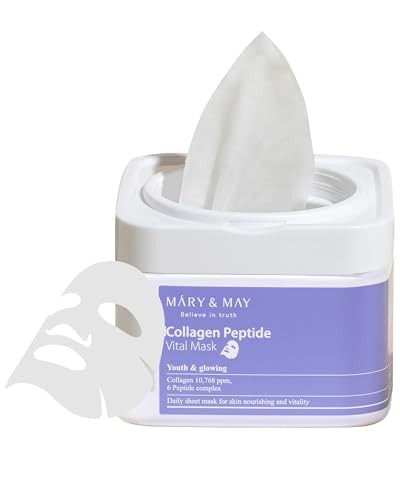MARY MAY Maschera vitale ai peptidi di collagene 30 pz donna