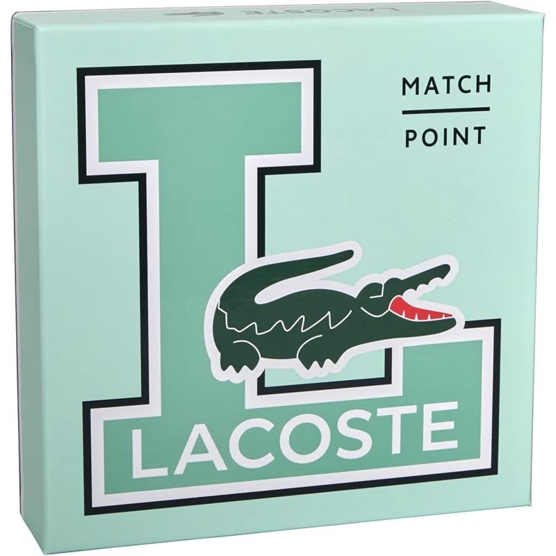 Lacoste Match Point Set regalo 100ml e spray deodorante 150ml Eau de toilette da Uomo 100ml