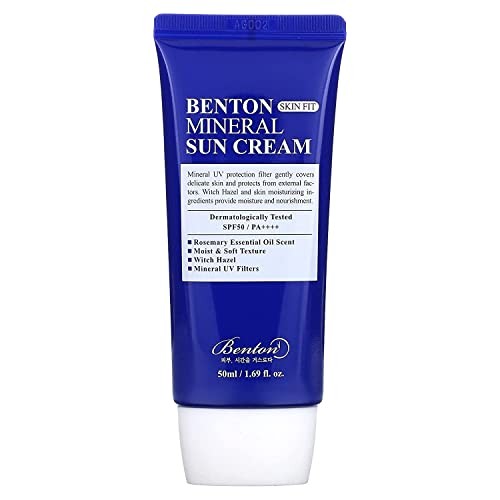 Benton SKIN FIT mineral sun cream SPF50 50ml donna