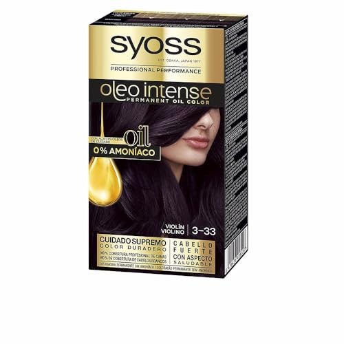 Syoss Olio Intense Tinte Sin Amoniaco 322Violn 5 U Unisex