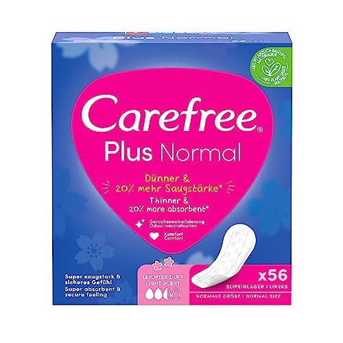 CAREFREE Plus Assorbenti grandi Light 48 pz