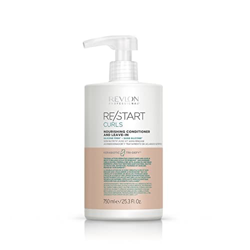 Revlon RESTART curls nourishing conditioner and leavein 750ml unisex
