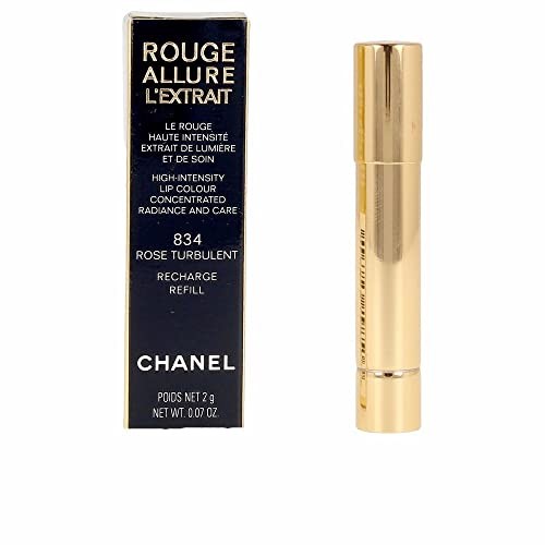 Chanel ROUGE ALLURE LEXTRAIT lipstick recharge rose turbulent834 1 u Donna