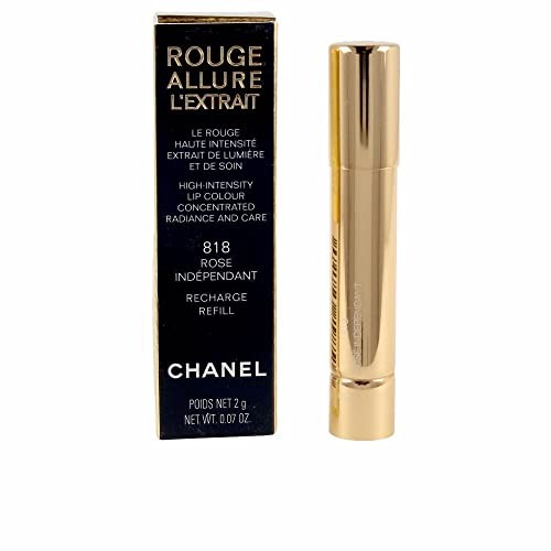 Chanel ROUGE ALLURE LEXTRAIT lipstick recharge rose independant818 1 u Donna