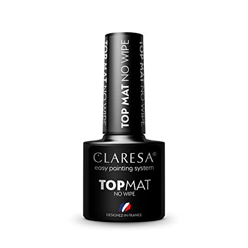 CLARESA Top Mat No Wipe top indurente per vernice ibrida senza lavaggio opaca 5g