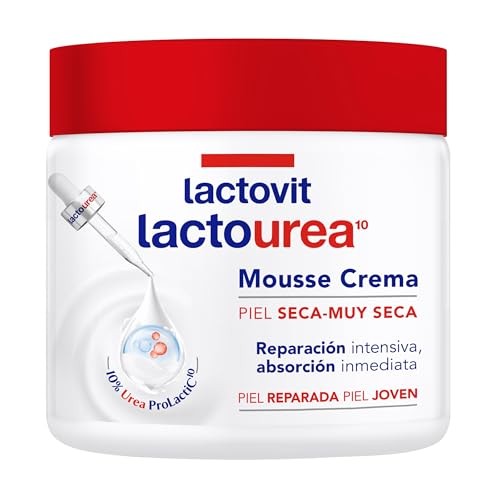 Lactovit Lactourea Mousse Cream Crema schiumosa idratante per viso e corpo donna 400ml