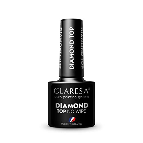 CLARESA Top Diamond No Wipe parte superiore ibrida per unghie 5g