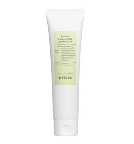Meisani PURI TEA salicylic acid cleansing gel 150ml donna 150ml