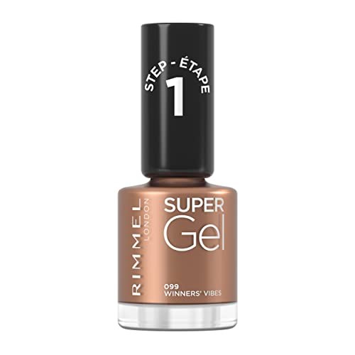 Rimmel London SUPER GEL nail polish 99winners vibes 12ml donna
