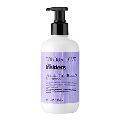 The Insiders COLOR LOVE beautiful blonde shampoo 250ml donna 250ml
