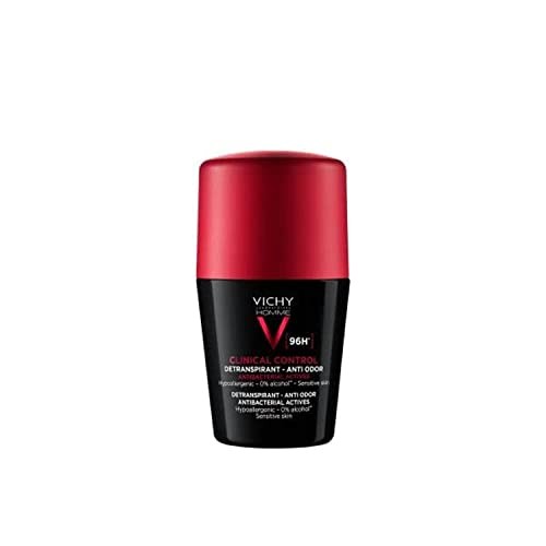 VICHY Homme Clinical Control Deodorant 96H deodorante da uomo Roll On 50ml