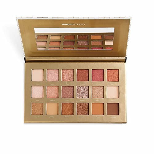 Magic Studio EYESHADOW PALETTE 18 colors diamond 1 u Donna