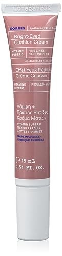 Korres Crema per cuscino dagli occhi luminosi alla rosa selvatica del farmacista donna 15ml