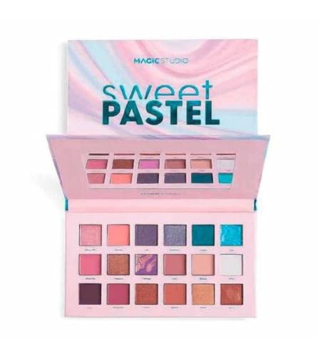 Magic Studio EYESHADOW PALETTE 18 colors sweet pastel 1 u Donna