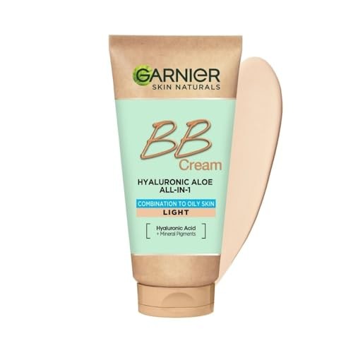 GARNIER Hyaluronic Aloe AllIn1 BB Cream crema BB idratante per pelli miste e grasse Leggera 50ml