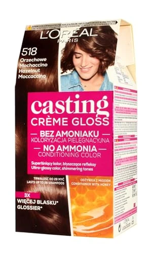 LOREAL Tintura per capelli Casting Creme Gloss 518 Noce Machaccino