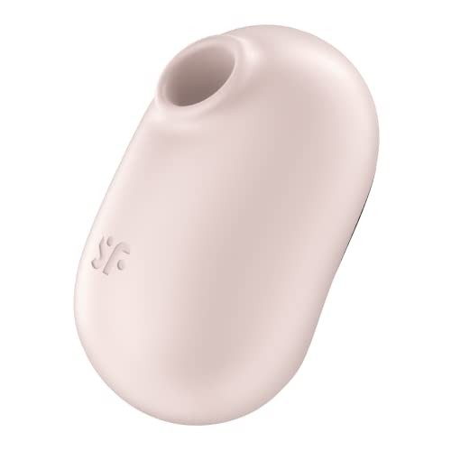 Satisfyer pro to go 2 vibrator double air pulse beige 1un donna