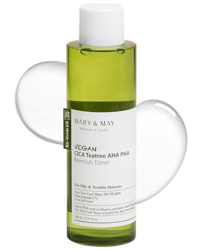 MARY MAY Tonico per imperfezioni CICA TeaTree AHA PHA donna 200ml