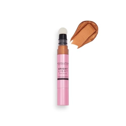 Revolution Make Up BRIGHT LIGHT highlighter goddess deep bronze 3 ml Donna