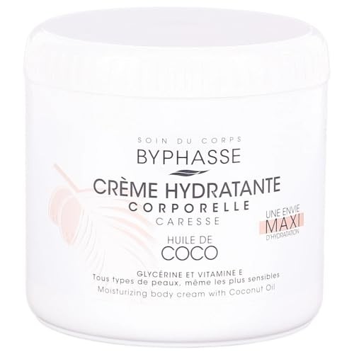 Byphasse CREMA HIDRATANTE corporal aceite de coco 500 ml Unisex